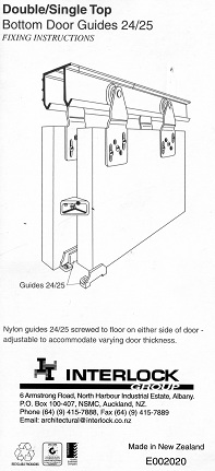Henderson 24/25 Double / single door guide